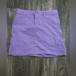 Athleta Lavender Textured Skirt